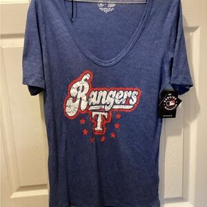 New Era Blue Graphic Tee